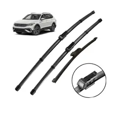GENERICO - Kit Plumillas Limpia Parabrisa Compatible Tiguan Mk2 2017-23