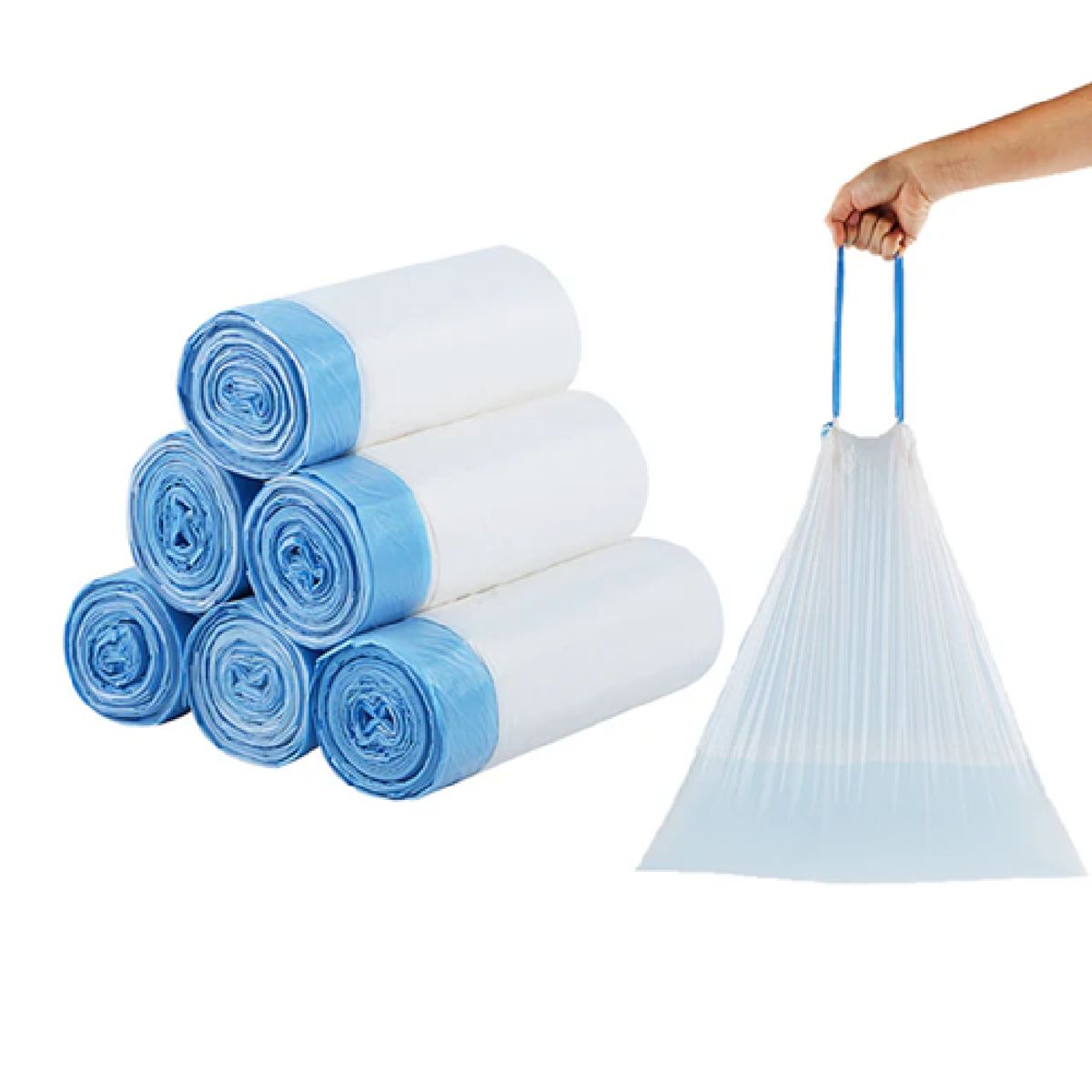 GENERICO - Bolsas De Repuesto Para Arenero Gato Color Blanco Pack 5 Unidades