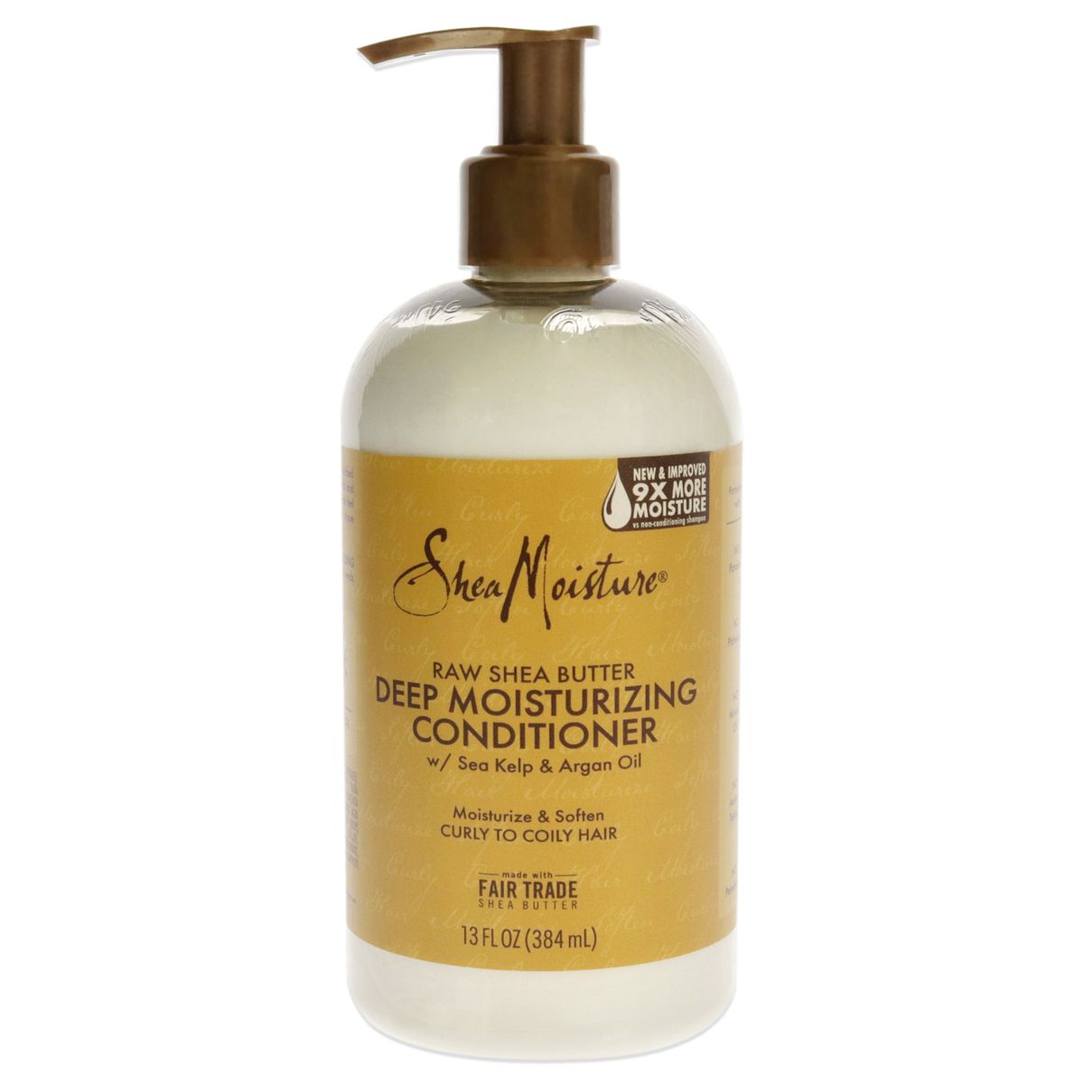 SHEA MOISTURE - Acondicionador Restaurador de Manteca de Karité Cruda 385ml Shea Moisture