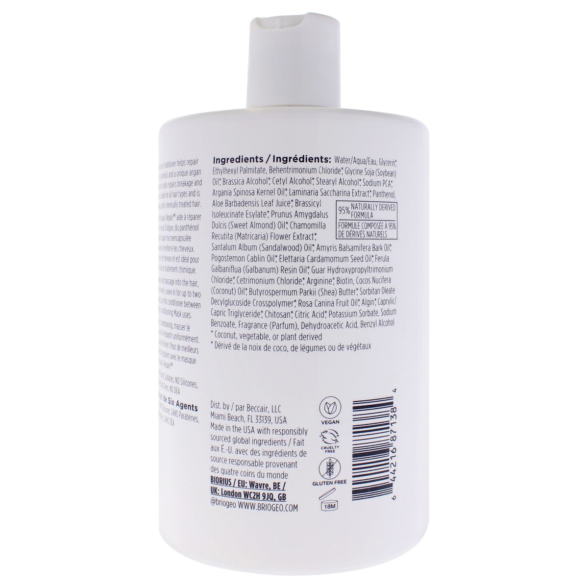 BRIOGEO - Acondicionador Súper Hidratante Dont Despair Repair 474ml Briogeo