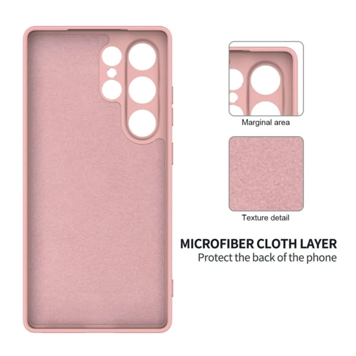 GENERICO - Carcasa para Samsung S26 Ultra Silicona Antideslizante Suave