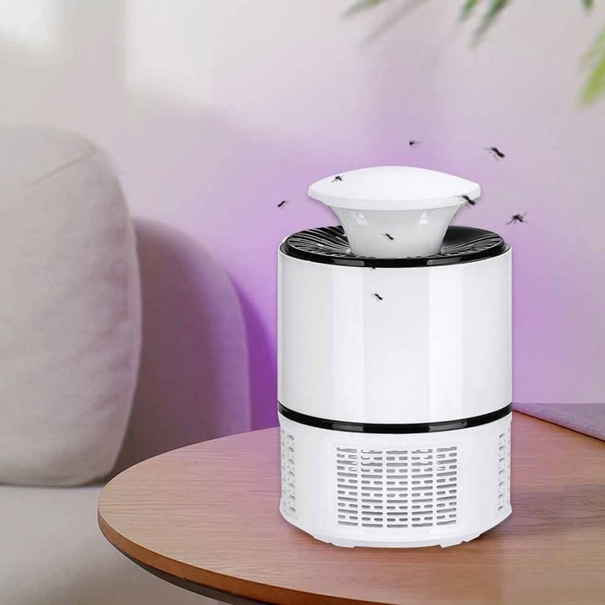 GENERICO - Lampara Usb Mata Mosquitos Zancudos Repelente Moscas Insecto