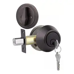 GENERICO - Cerradura Chapa De Seguridad Cerrojo Acero Inoxidable Color Negro - 262523