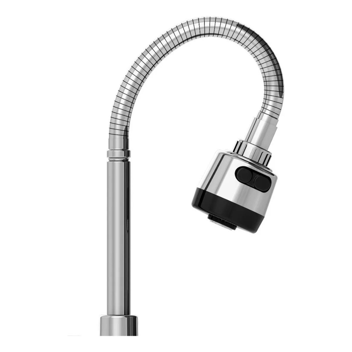 Llave Lavaplatos Monomando Cuello Flexible Giratorio Cocina Acabado Brillante Color Cromado - 301004, marca GENERICO - Foto Principal