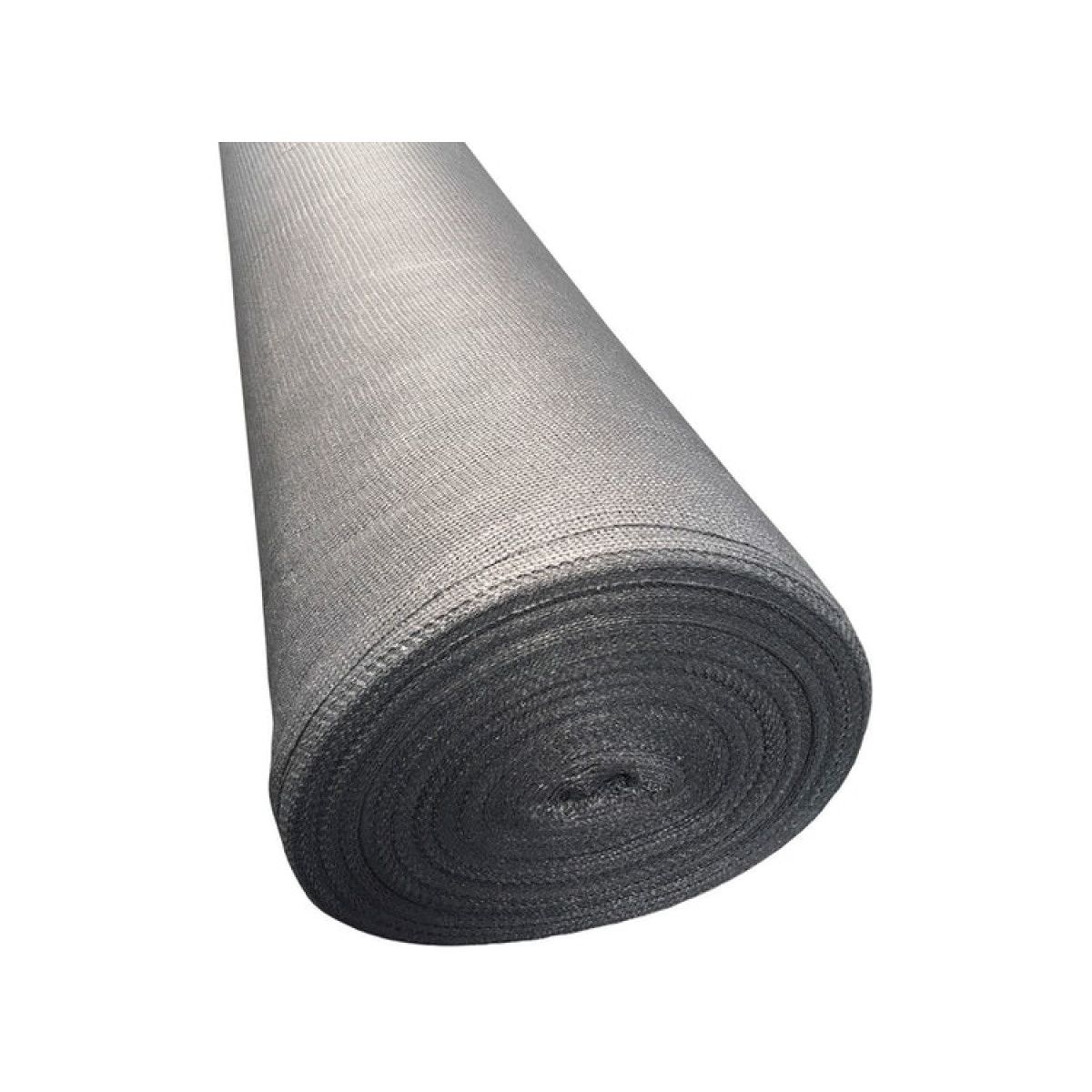 GENERICO - Malla jardín raschel Rollo 20mt gris 90% 2.10mt