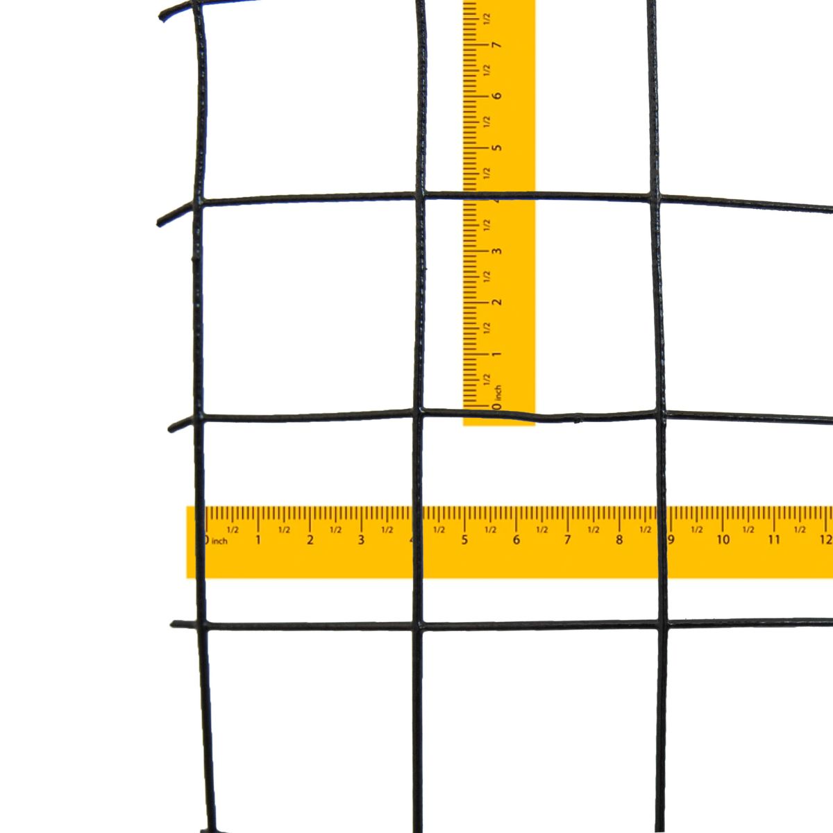 GENERICO - Malla jardín soldada pvc 1 1/2"x1.2/1.6mmx80cmx10mt Cerram