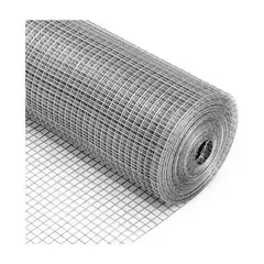 GENERICO - Malla pajarera soldada galvanizada 1/2"x1.0x5.0mt CERRAM