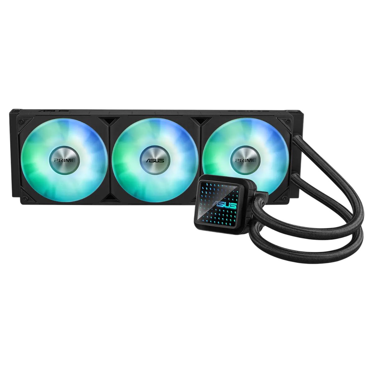 ASUS - ASUS Prime LC 360 ARGB Refrigeración Líquida CPU AIO 360 mm, Ventiladores ARGB, Radiador Aluminio, Compatible Intel y AMD, Aura Sync, Alta Eficiencia