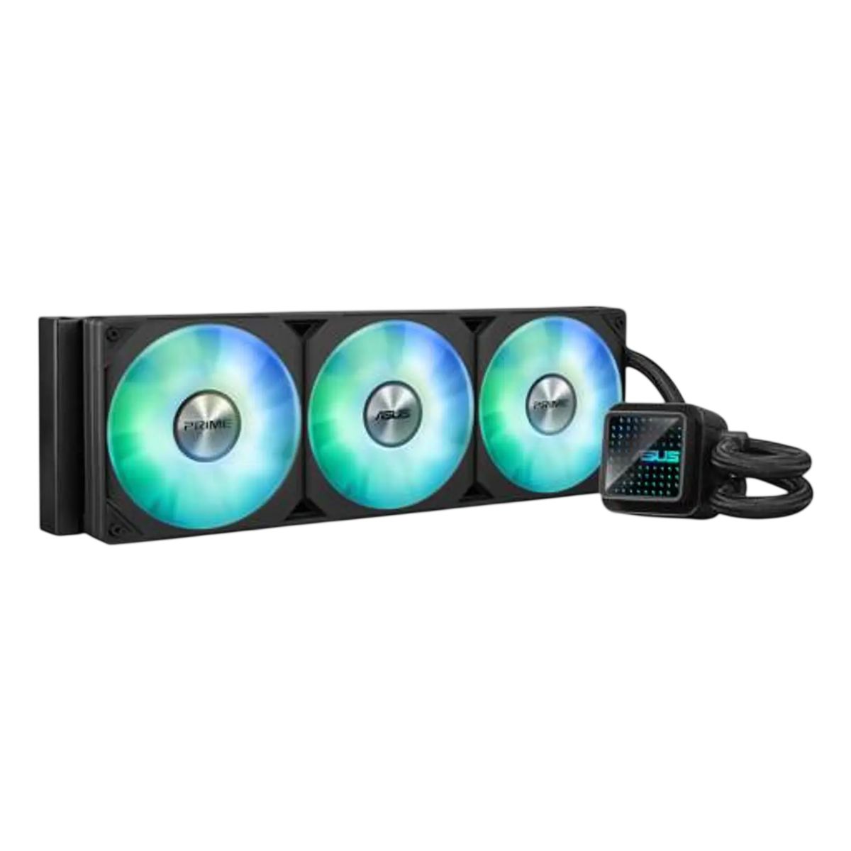 ASUS - ASUS Prime LC 360 ARGB Refrigeración Líquida CPU AIO 360 mm, Ventiladores ARGB, Radiador Aluminio, Compatible Intel y AMD, Aura Sync, Alta Eficiencia