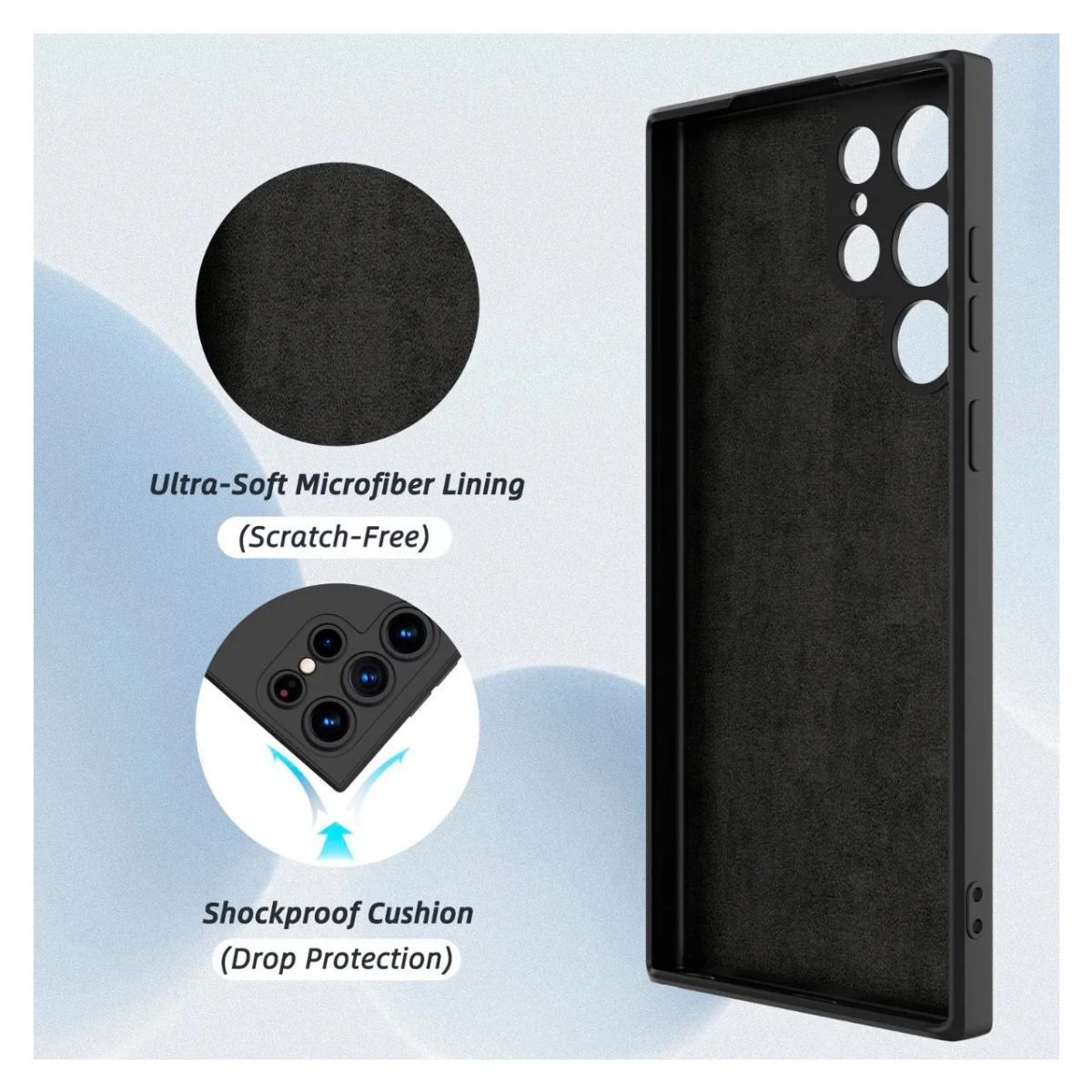 GENERICO - Carcasa para Samsung S26 Silicona Antideslizante Suave