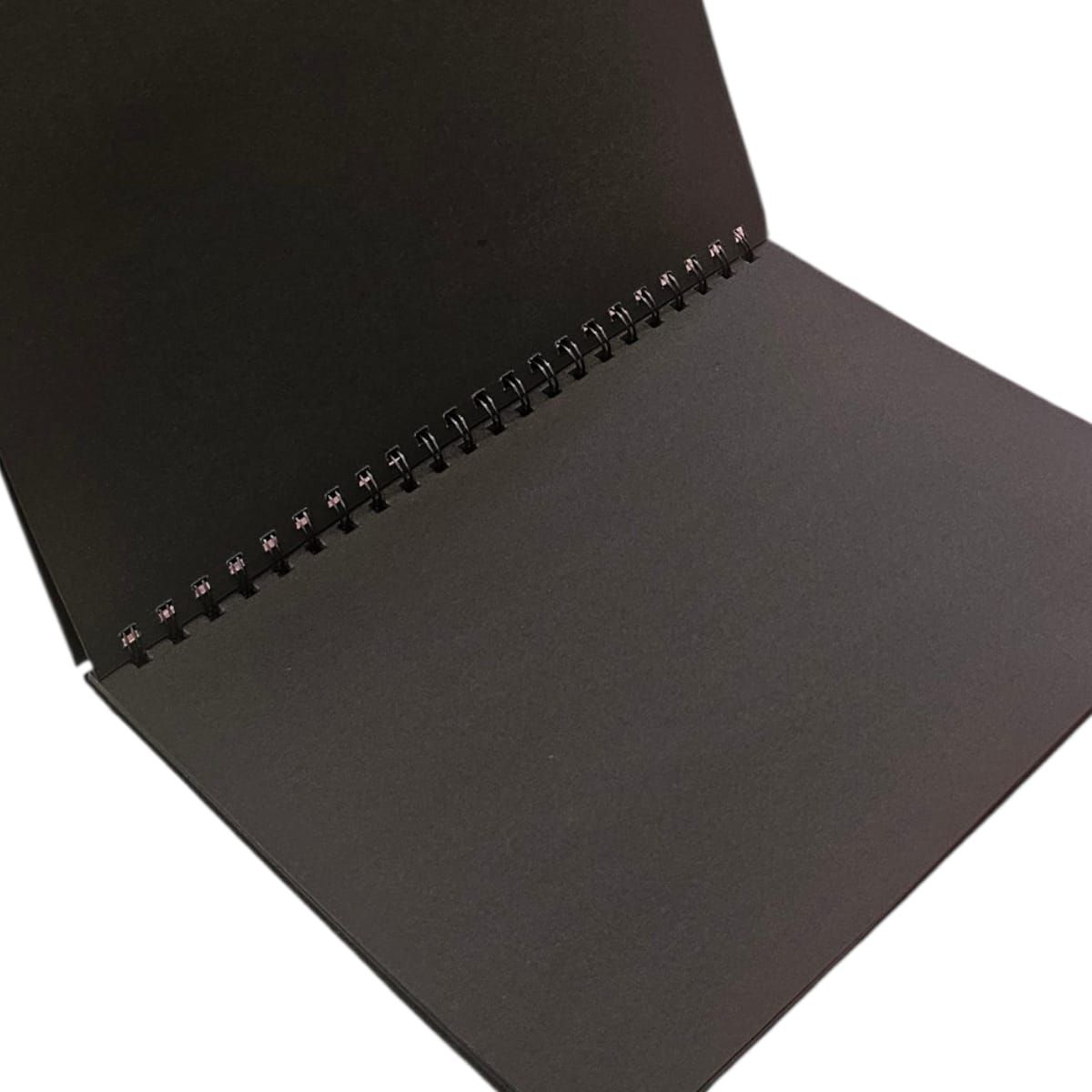 MOTARRO - Cuaderno de Hojas Negras A4 - Premium 160g - 25 Hojas