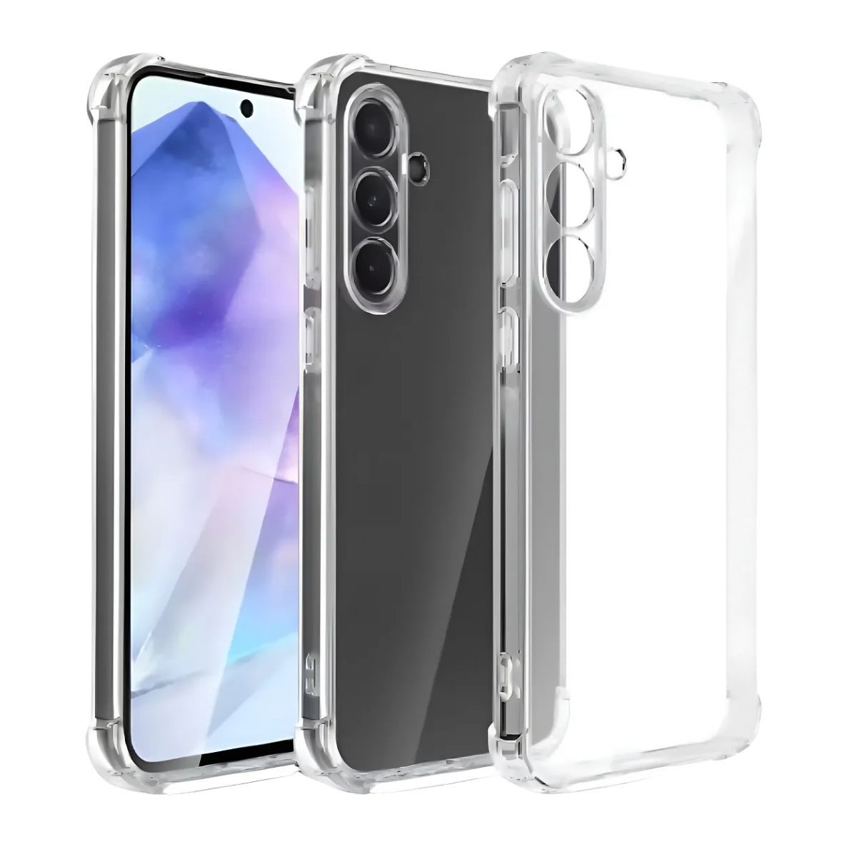 GENERICO - Carcasa Para Samsung S26 Plus Transparente Antigolpes Reforzada