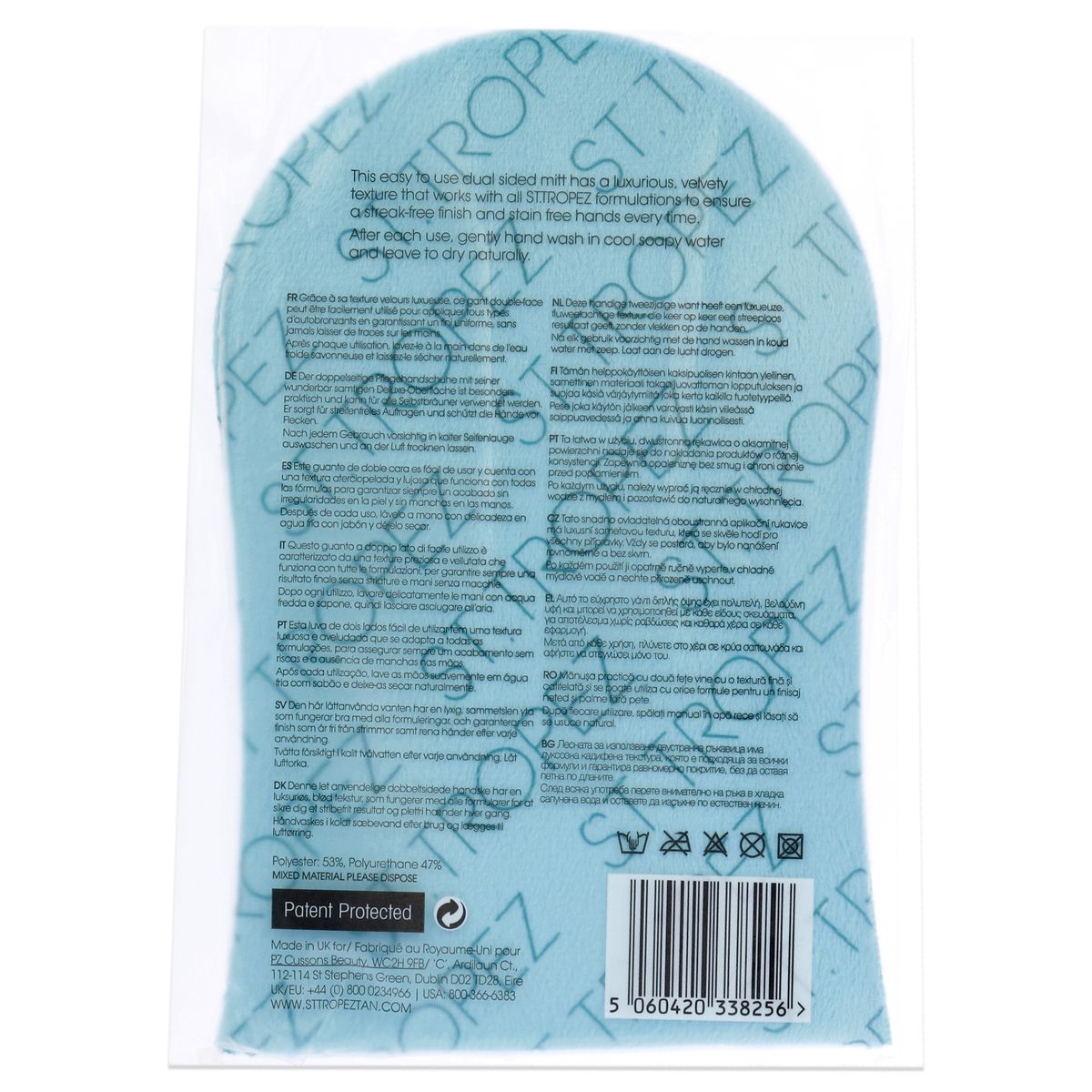 ST TROPEZ - Double-Sided Luxe Velvet Applicator Mitt 1Pc St. Tropez