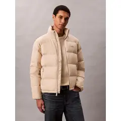 CALVIN KLEIN - Parka con Sellado Térmico Beige