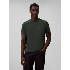 CALVIN KLEIN - Polera Clásica con Monograma Verde