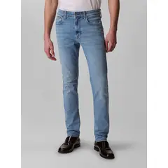CALVIN KLEIN - Jeans Skinny Arrow con Efecto Desgastado Azul