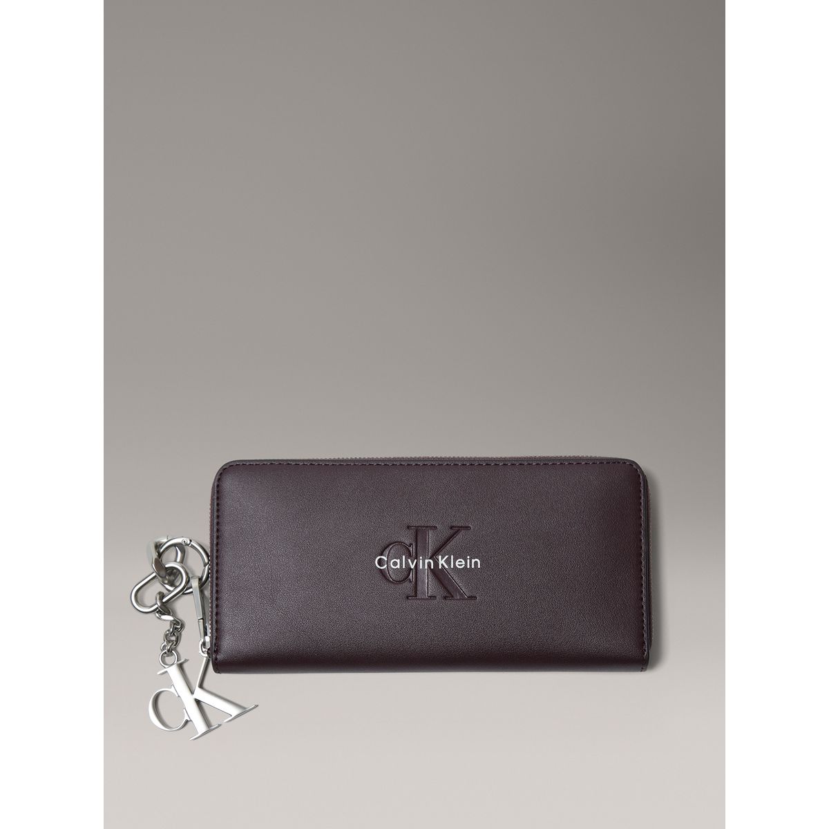 CALVIN KLEIN - Billetera con Llavero de Monograma CK Cafe Calvin Klein