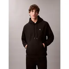 CALVIN KLEIN - Polerón con Gorro y Monograma Bordado