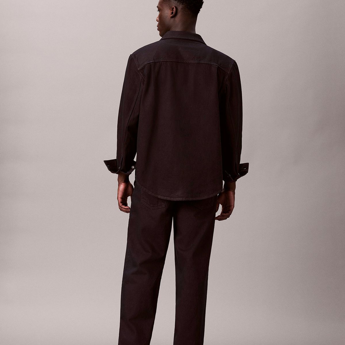 CALVIN KLEIN - Jeans Baggy Merlot Burdeo Calvin Klein