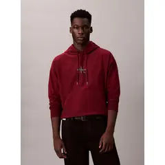 CALVIN KLEIN - Polerón con Gorro y Tejido Felpa