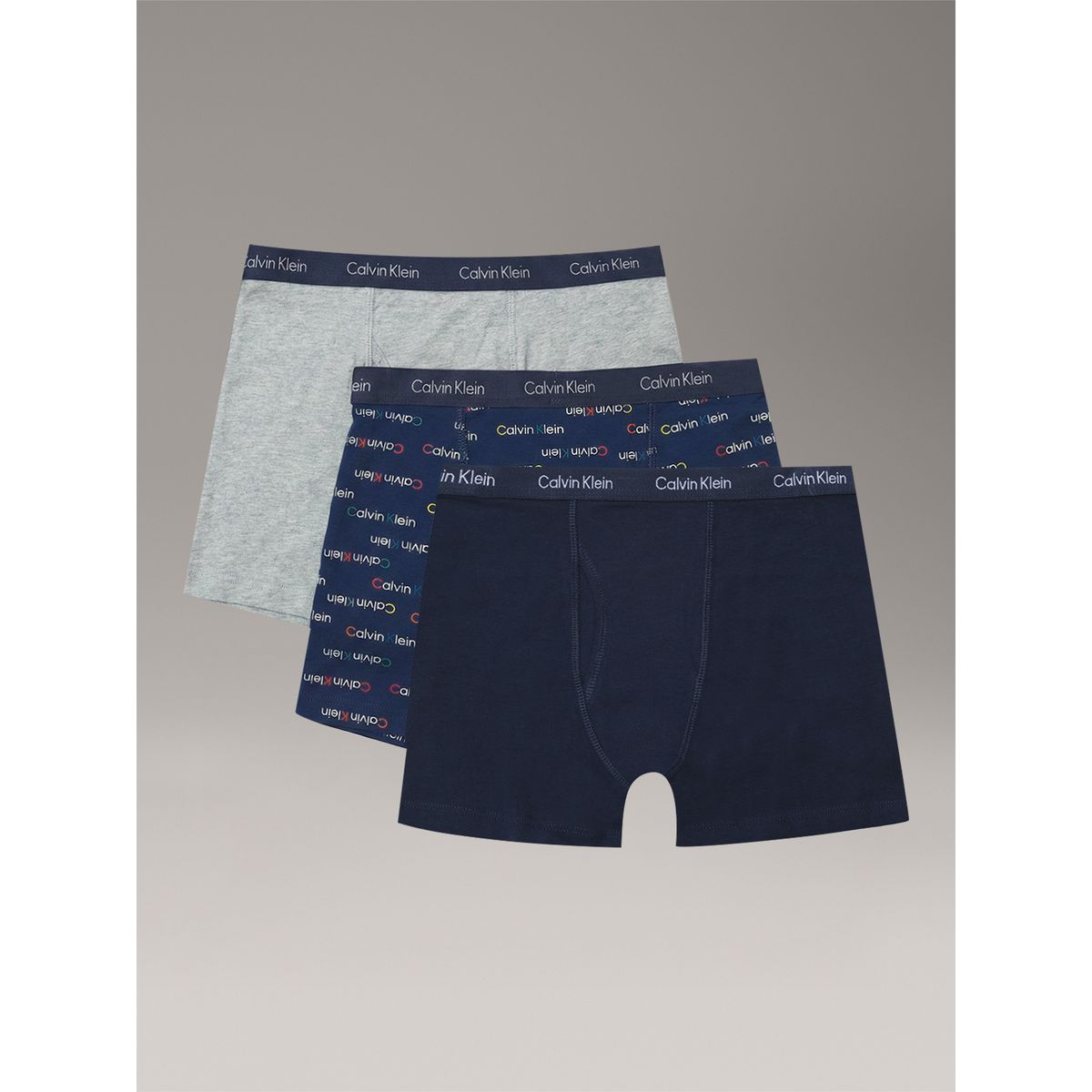 CALVIN KLEIN - Pack de 3 Bóxers Brief para Niño Multicolor Calvin Klein