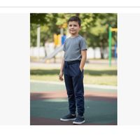 Pack 2 Pantalones Buzo Niño Azul Marino Escolar