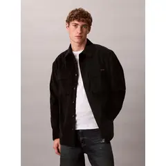 CALVIN KLEIN - Camisa en Pana con Bolsillos