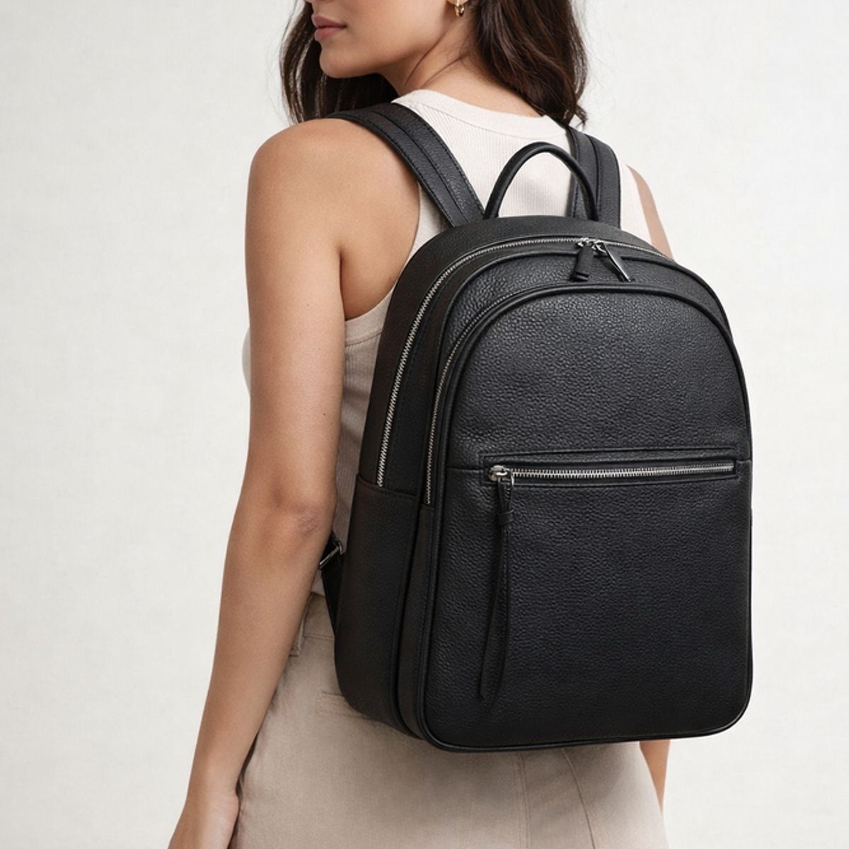 GENERICO - Mochila Universitaria Mujer Espaciosa Notebook Premiun