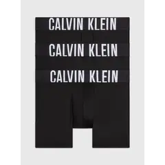 CALVIN KLEIN - Pack de 3 Bóxers Brief Intense Power Negro