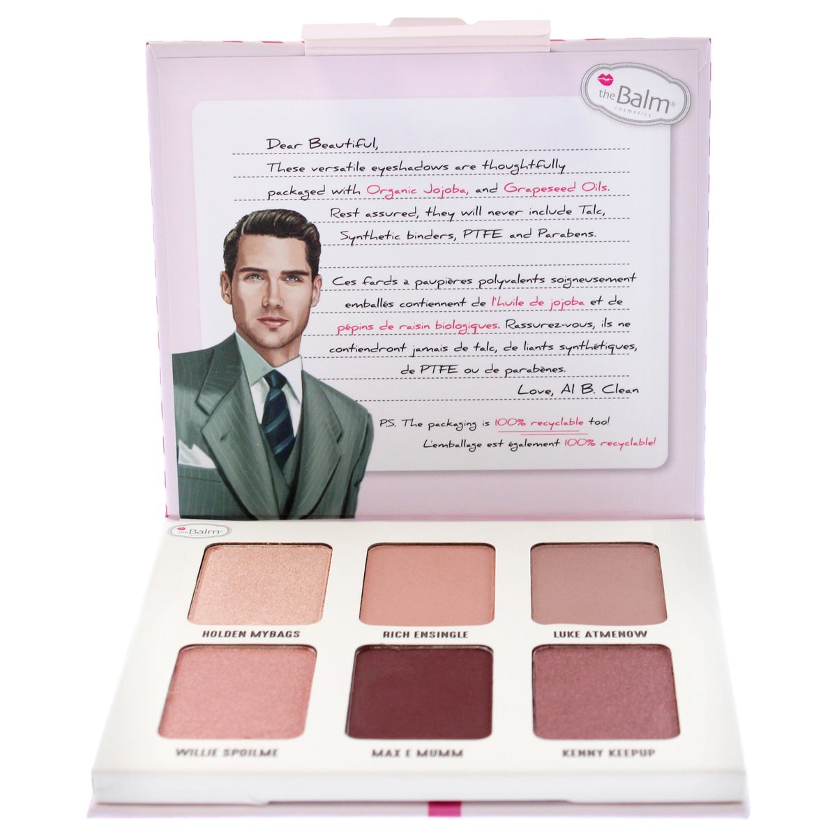 THEBALM - Paleta de sombras de ojos Male Order - Entrega especial 14 ml el bálsamo