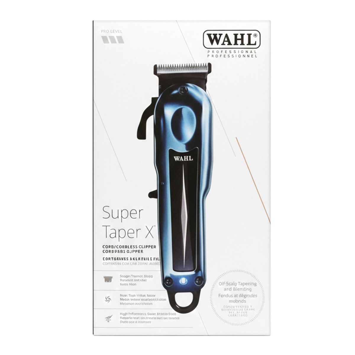 WAHL - Maquina Cortapelo Wahl Cordless Super Taper X Inalambrica