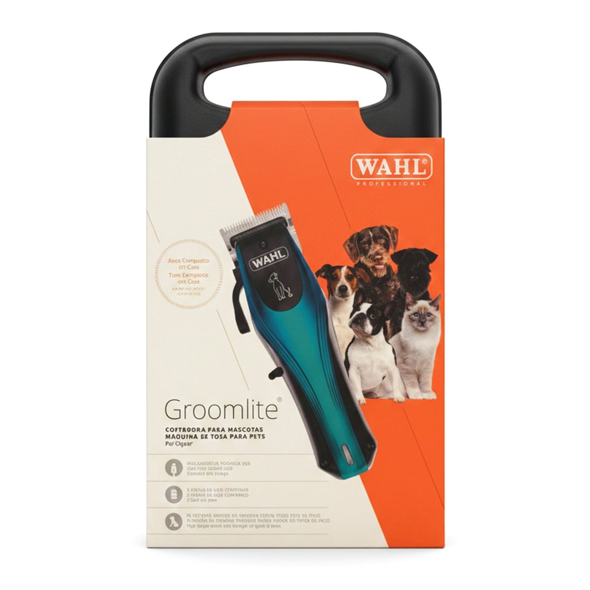 WAHL - Maquina Cortapelo Para Mascotas Wahl Groomlite Pet Clipperinalambrica