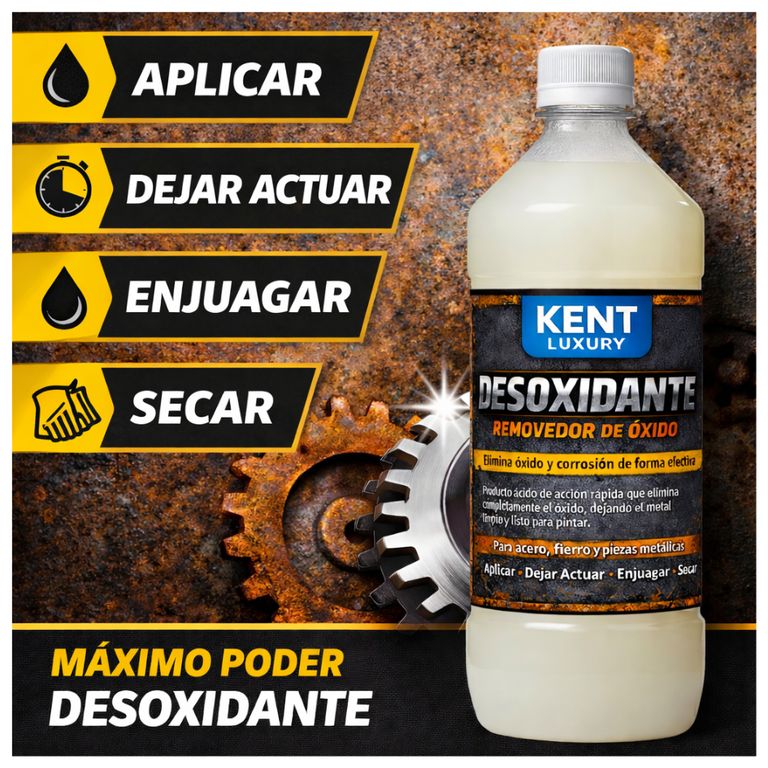 DESOXIDANTE - REMOVEDOR DE OXIDO - BOTELLA LITRO | Sodimac Chile