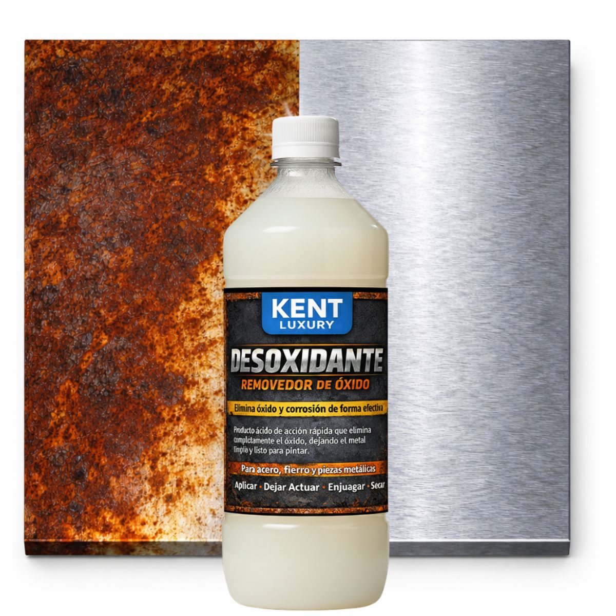 DESOXIDANTE - REMOVEDOR DE OXIDO - BOTELLA LITRO, marca KENT - Foto Principal