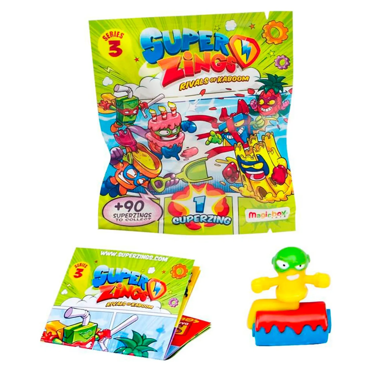 SUPERZINGS - Superzings Pack Caja 25 Figuras Coleccionables Serie 3