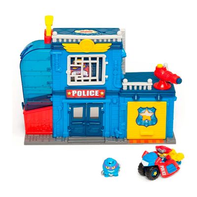 Imagen 2 del producto Estacion De Policia Vehiculo + 2 Figuras Original