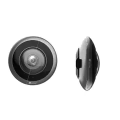 EZVIZ - CAMARA DE SEGURIDAD E4P 3K+ PANORAMICA OJO DE PEZ WIFI