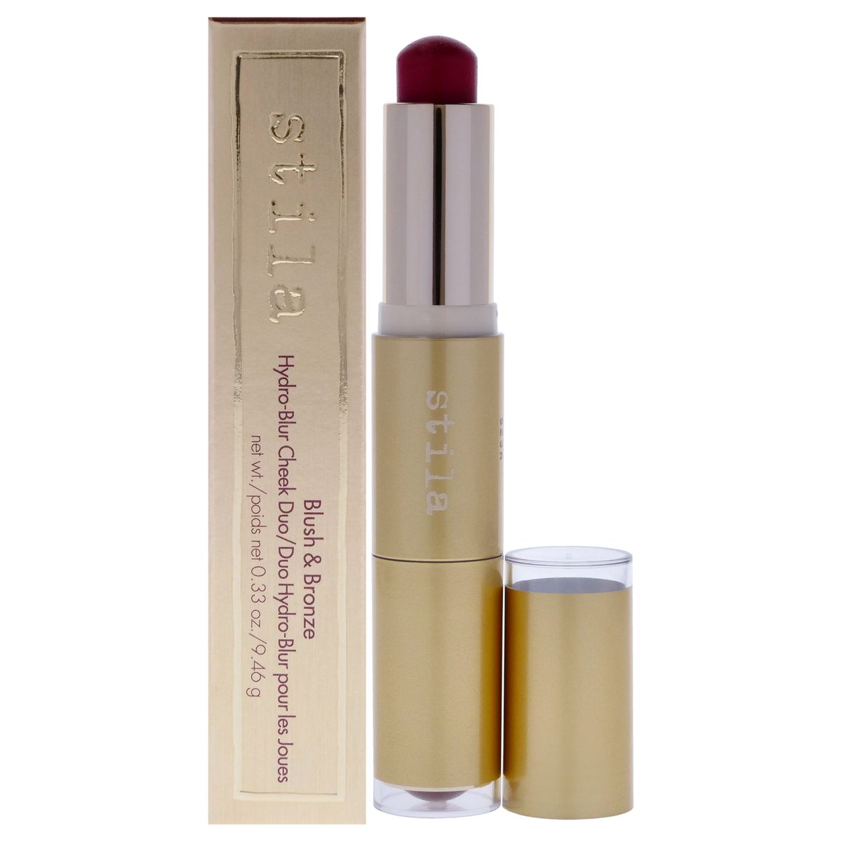 STILA - Dúo de mejillas Hydro Blur Blush and Bronze - Arándano y caoba 10ml Stila
