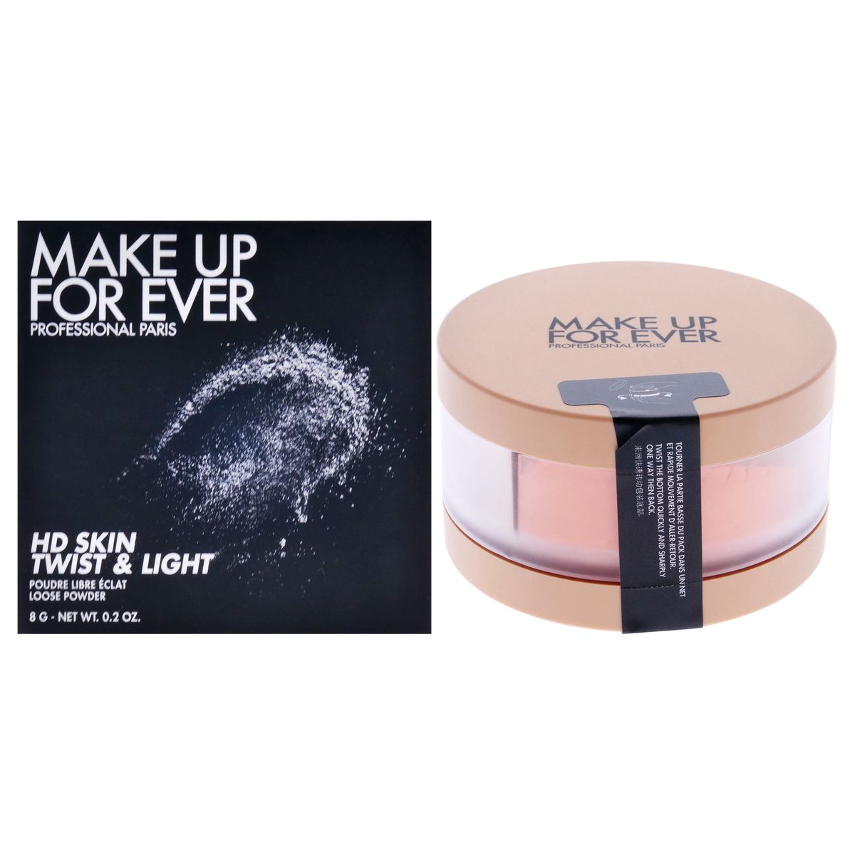 MAKE UP FOR EVER - HD Skin Twist and Light - 2 Maquillaje mediano de 6 ml para siempre