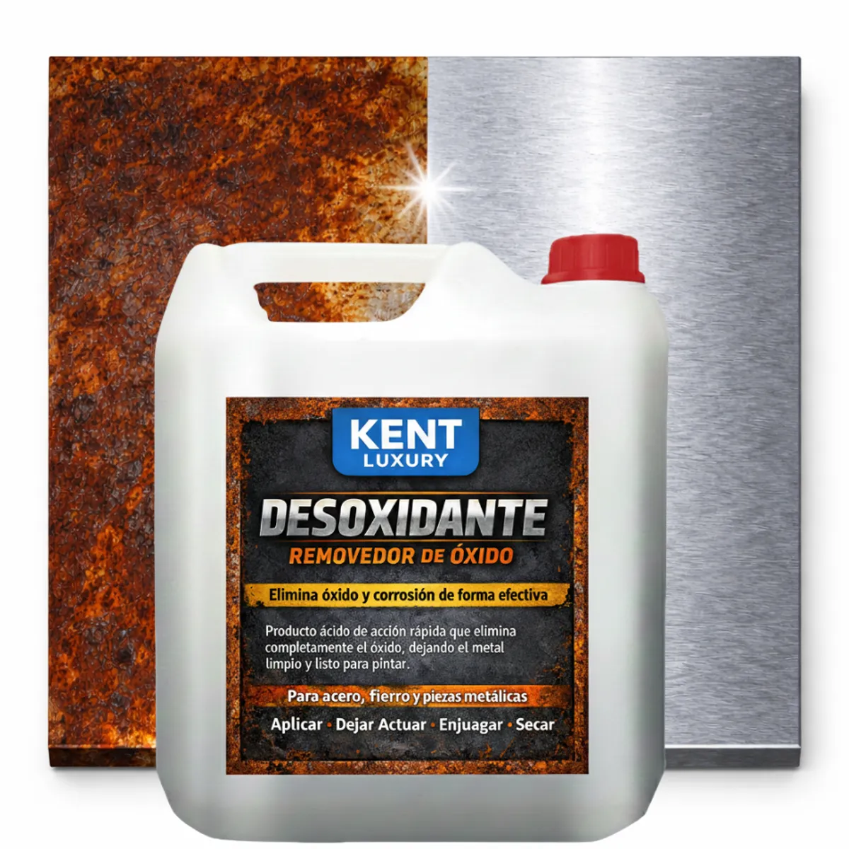 KENT - DESOXIDANTE - REMOVEDOR DE OXIDO - BIDON 5 LITROS