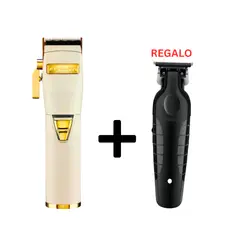 BABYLISS PRO - Maquina Cortapelo BabylissPro BlancoFx + Trimmer Kemei 2299 Regalo
