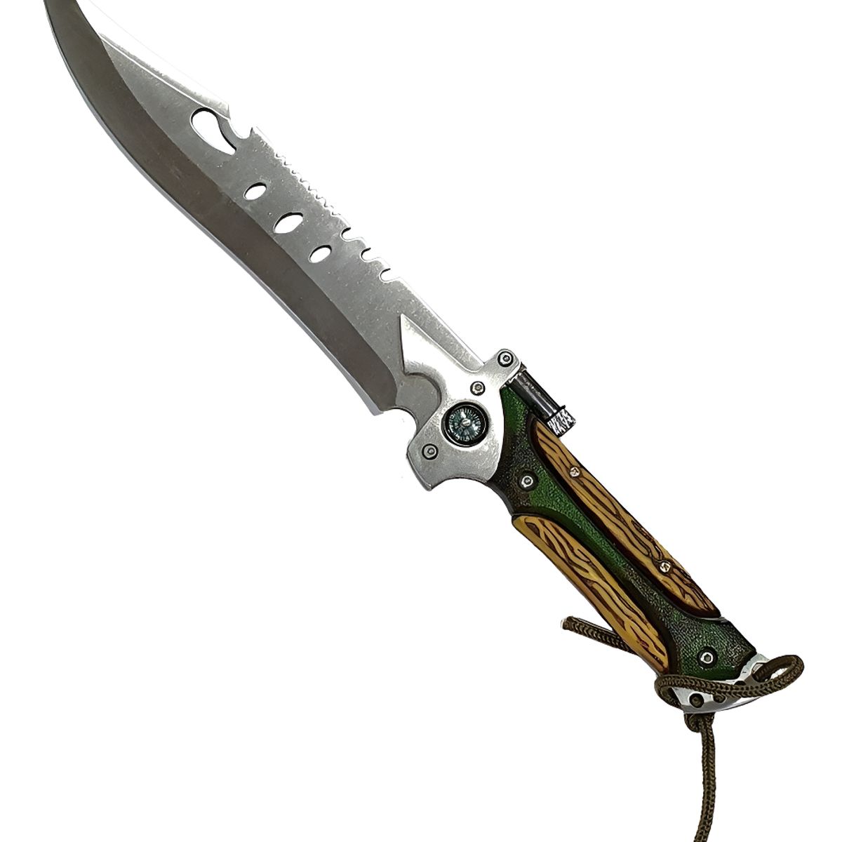 GENERICO - Cuchillo Tactico Militar Profesional Camping Caza + Estuche