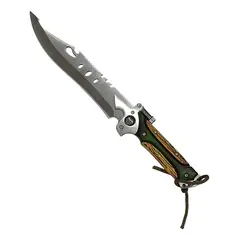 GENERICO - Cuchillo Tactico Militar Profesional Camping Caza + Estuche