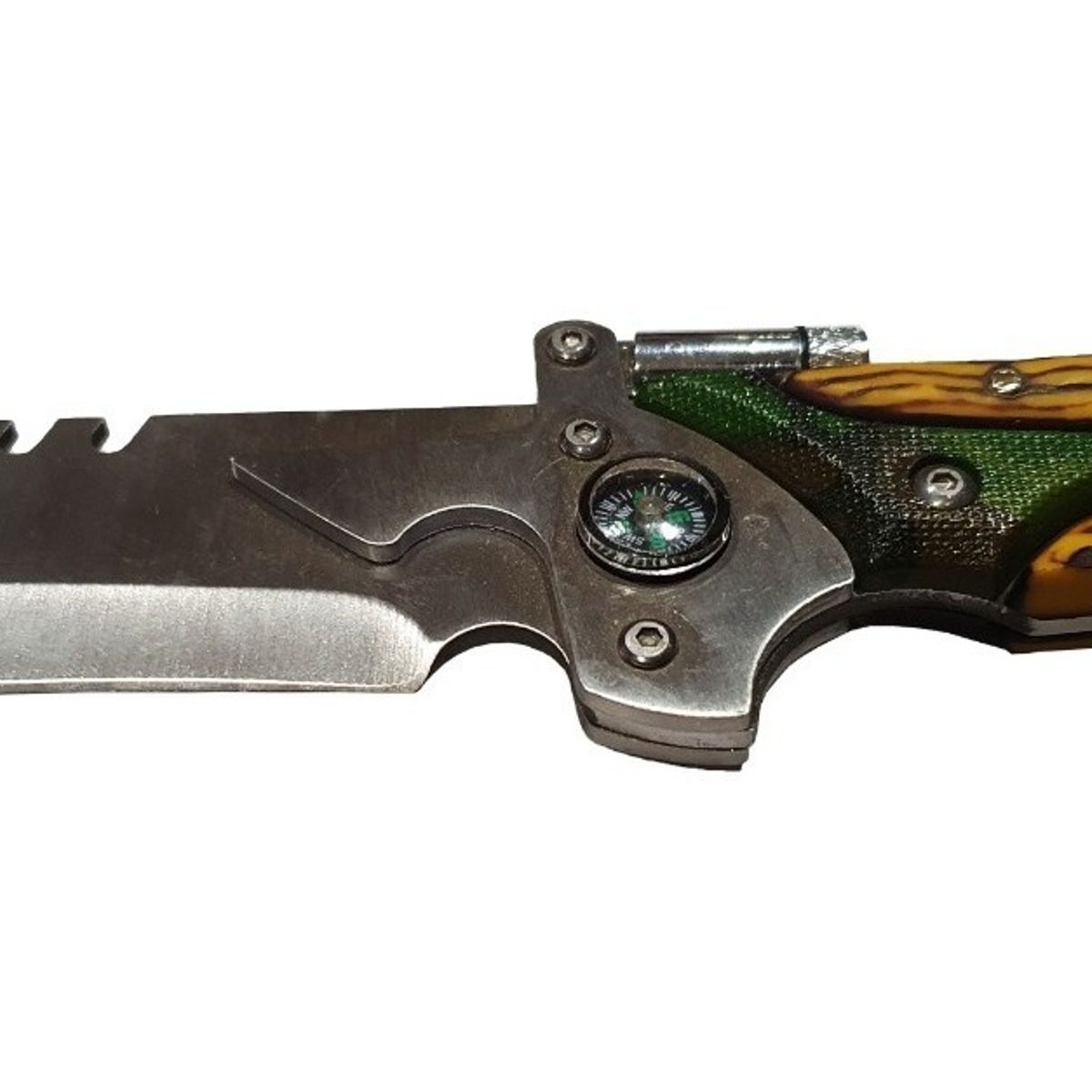 GENERICO - Cuchillo Tactico Militar Profesional Camping Caza + Estuche