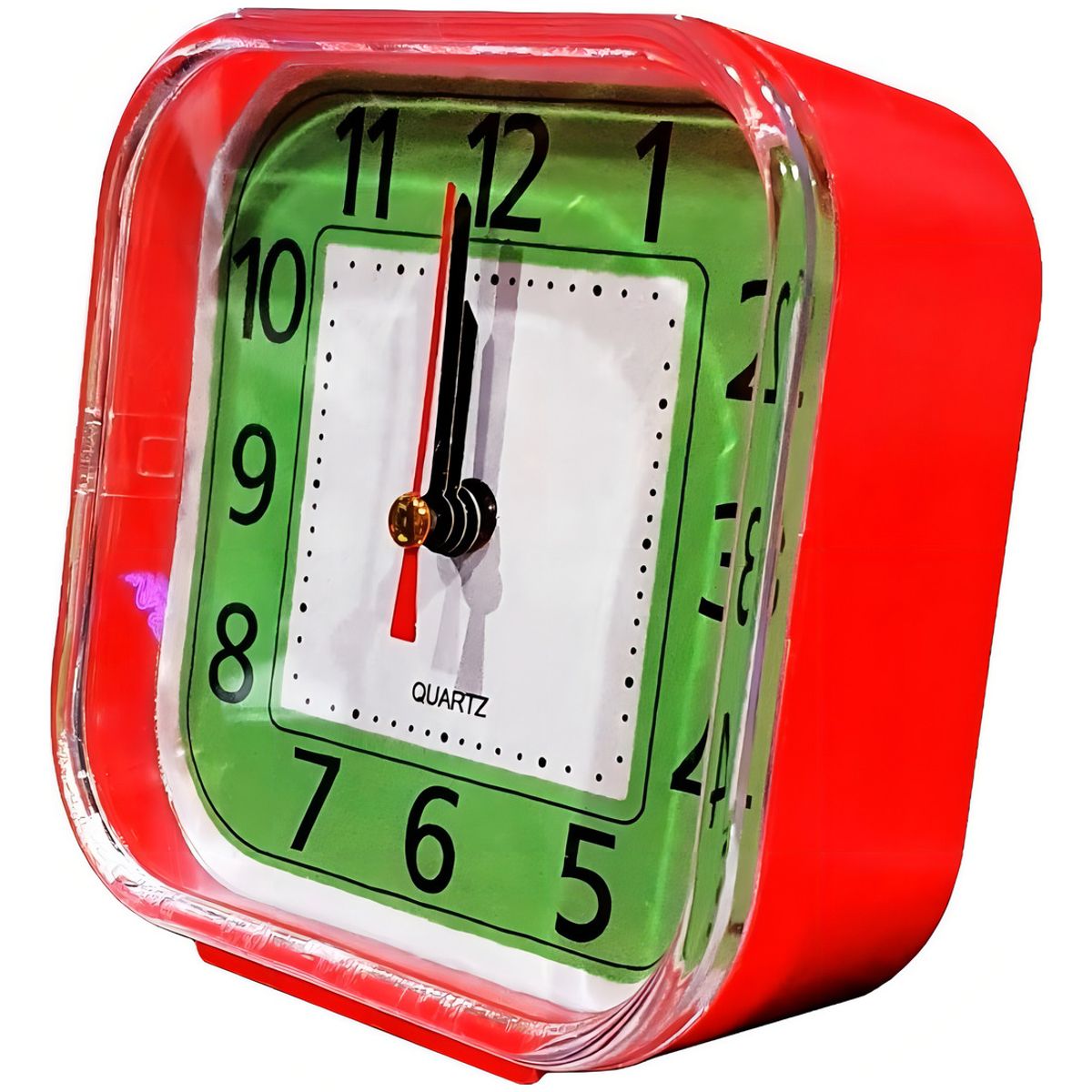 GENERICO - Reloj Despertador Redondo Dormitorio Casa Colores Alarma Color Rosa - 37118
