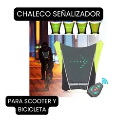 MOVI - Chaleco Señalizador LED para Bicicleta Scooter