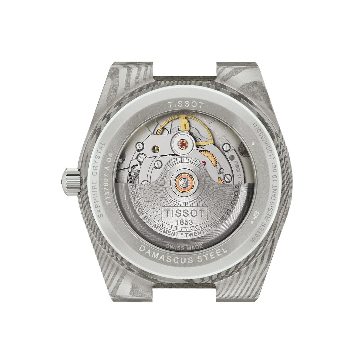 TISSOT - Reloj Tissot PRX Acero Damasco 38MM