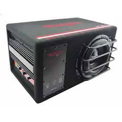 GENERICO - Subwoofer Amplificado P/ Auto 8 Pulgadas Musicfire 2000 Watt Negro