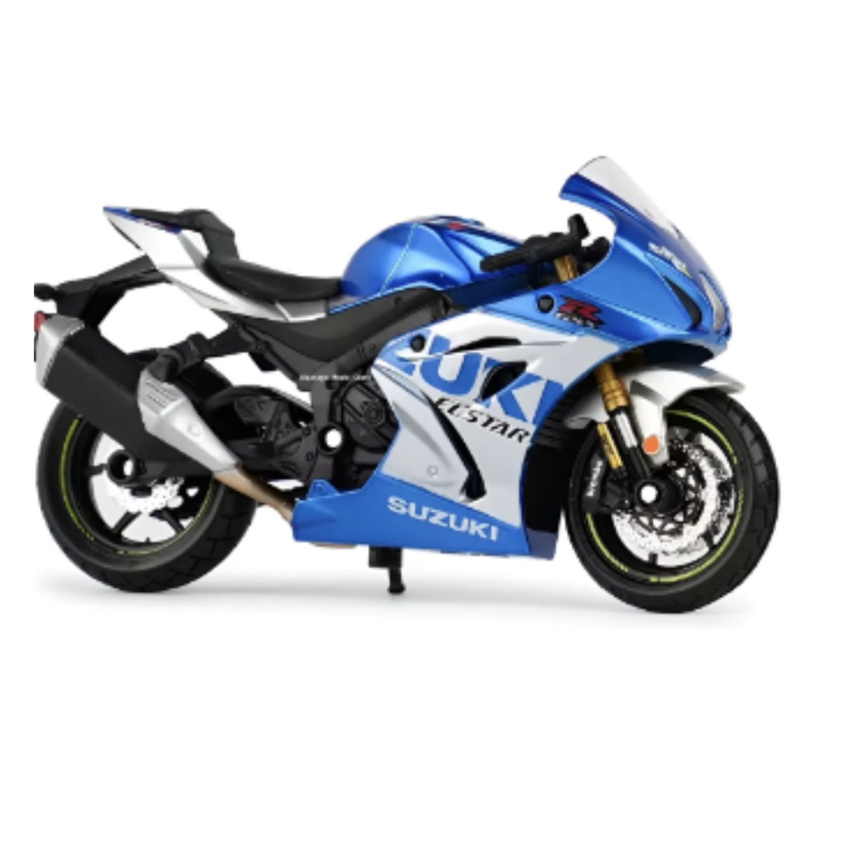 BBURAGO - Moto Suzuki Gsx-r1000 R 2021 Escala 1:18 Burago Azul