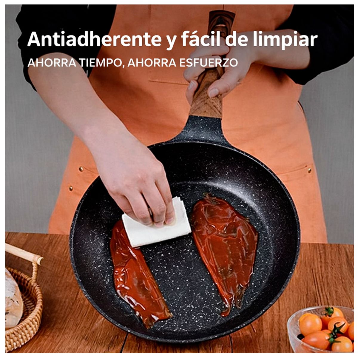 IRM - Set de Sartenes Antiadherentes 28cm &  24cm Libre de PFOA